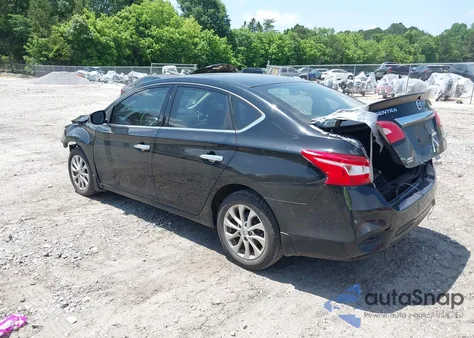 2017 Nissan Sentra S z USA, uszkodzony, nr VIN 3N1AB7AP0HY320815